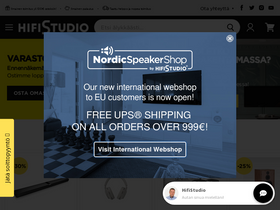 'hifistudio.fi' screenshot