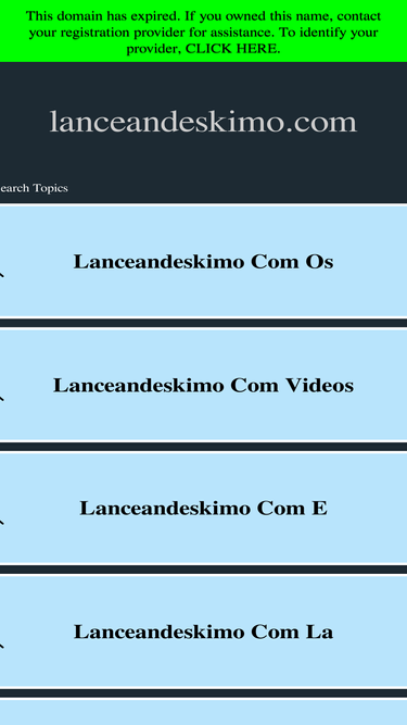 lanceandeskimo.com