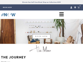 'thenowmassage.com' screenshot