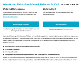 'lr-online.de' screenshot