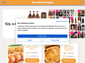 'anamariabrogui.com.br' screenshot