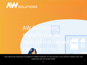 'awsolutions.fr' screenshot
