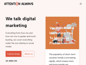 'attentionalways.com' screenshot