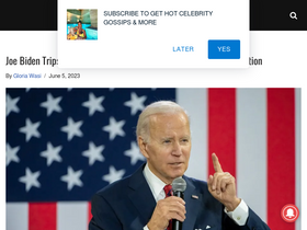 'thegossipscoop.com' screenshot