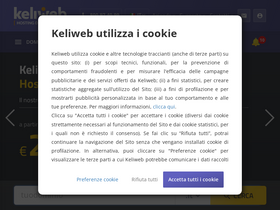 'keliweb.it' screenshot