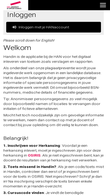 handin.han.nl