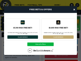 'footyaccumulators.com' screenshot