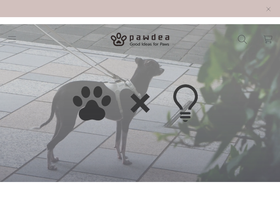 pawdea.com homepage screenshot