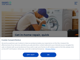 'searshomeservices.com' screenshot