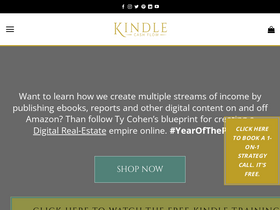 'kindlecashflow.com' screenshot