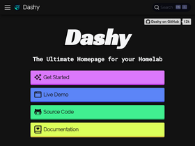 'dashy.to' screenshot