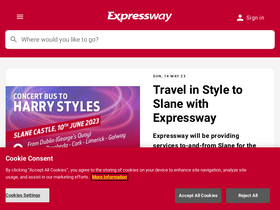 'expressway.ie' screenshot