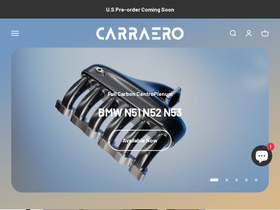 carraero.com homepage screenshot