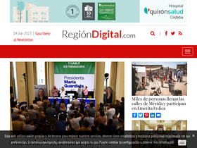 'regiondigital.com' screenshot