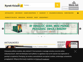 'rynek-ksiazki.pl' screenshot