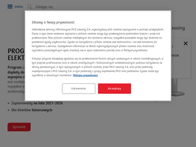 'pkoleasing.pl' screenshot