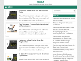 'fisika.co.id' screenshot