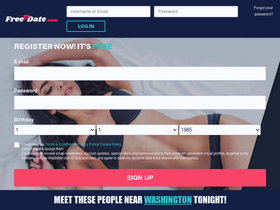 'free2date.com' screenshot