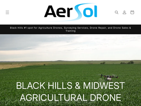 aersol.com homepage screenshot