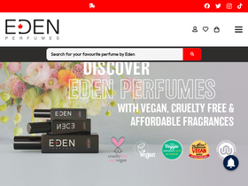 'edenperfumes.co.uk' screenshot