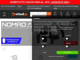 'wheelup.it' screenshot