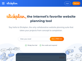 'slickplan.com' screenshot