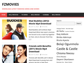 'fzmoviesnet.com' screenshot