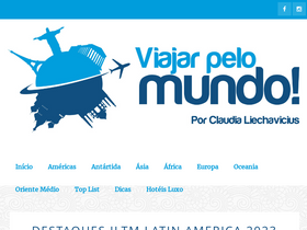 'viajarpelomundo.com' screenshot