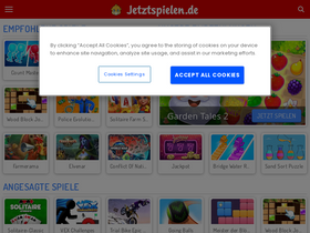 'jetztspielen.de' screenshot