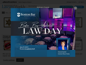 'masslawyersweekly.com' screenshot