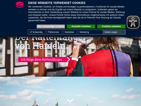 'hameln.de' screenshot