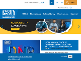 'pkn.pl' screenshot