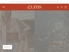 elmsstore.com.au homepage screenshot