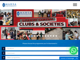 'newelearn.mahsa.edu.my' screenshot