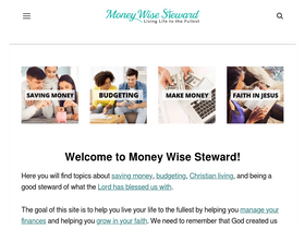 'moneywisesteward.com' screenshot
