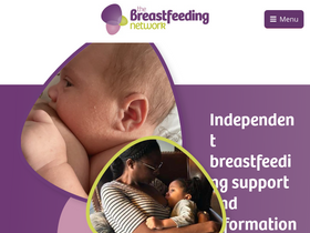 'breastfeedingnetwork.org.uk' screenshot