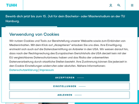 'tuhh.de' screenshot