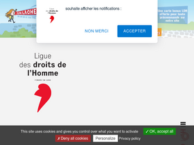'ldh-france.org' screenshot