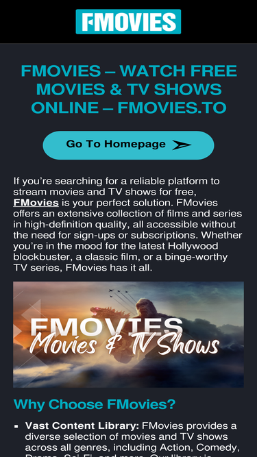 Fmovies series streaming sale