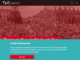 'findyourunion.tuc.org.uk' screenshot