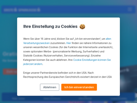 'sparkasse.at' screenshot