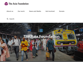 'asiafoundation.org' screenshot
