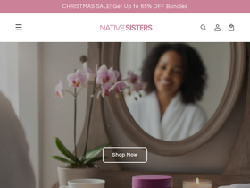 Nativesisters™ website screenshot