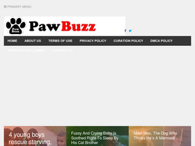 'pawbuzz.com' screenshot