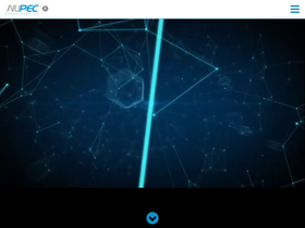 'nupec.com' screenshot