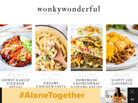 'wonkywonderful.com' screenshot