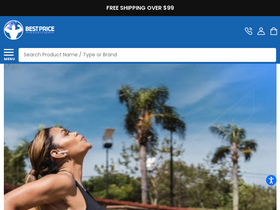 'bestpricenutrition.com' screenshot
