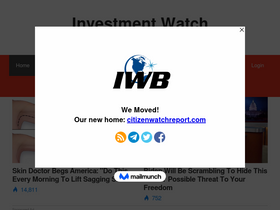 'investmentwatchblog.com' screenshot