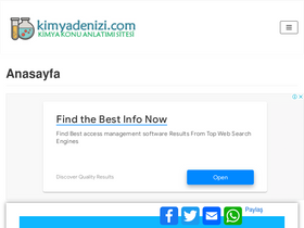 'kimyadenizi.com' screenshot