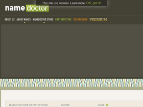 'name-doctor.com' screenshot